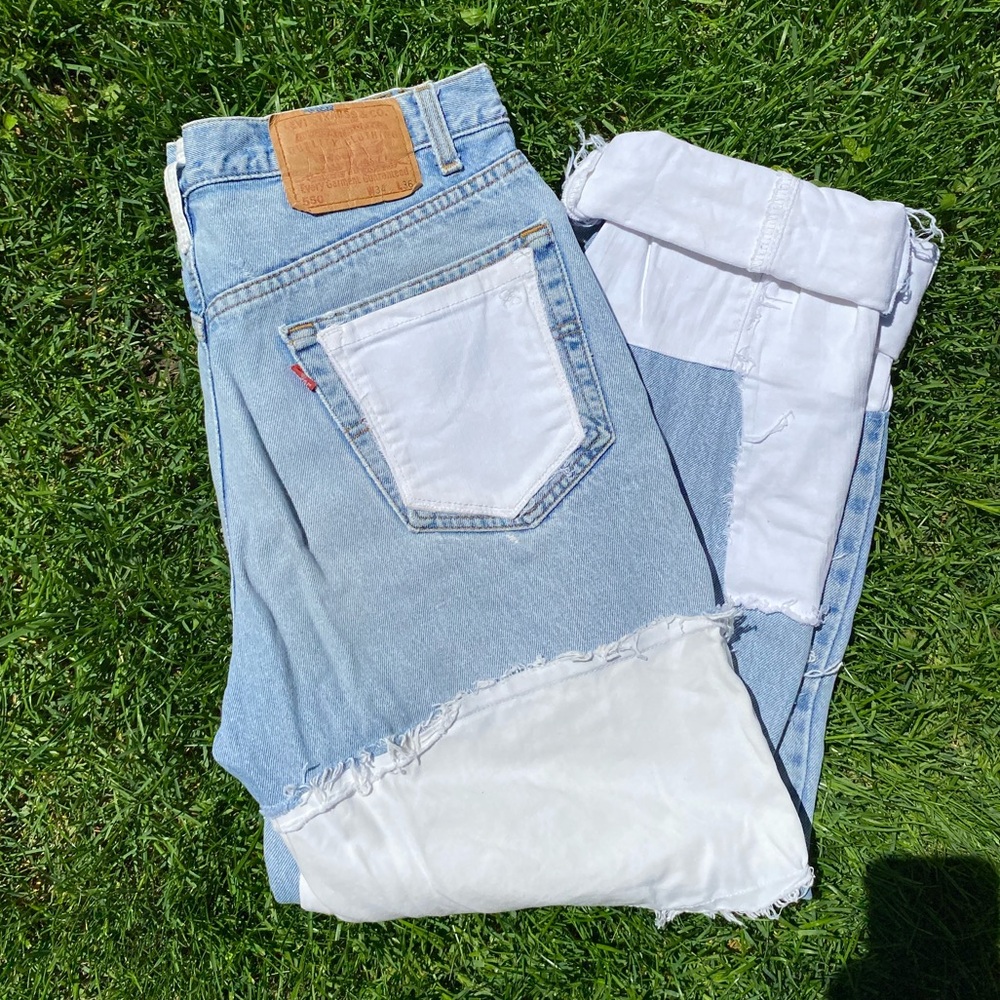 Patchwork jeans